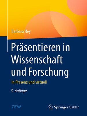 cover image of Präsentieren in Wissenschaft und Forschung